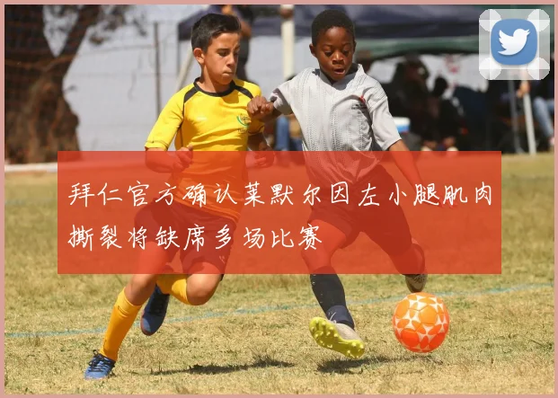 拜仁官方确认莱默尔因左小腿肌肉撕裂将缺席多场比赛